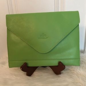 Green Leather Purse